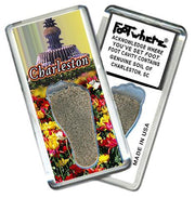 Charleston, SC FootWhere® Souvenir Magnet. Made in USA-FootWhere® Souvenirs
