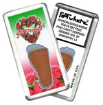 Load image into Gallery viewer, Shreveport FootWhere® Souvenir Magnet. Made in USA-FootWhere® Souvenirs
