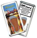 Load image into Gallery viewer, Shreveport FootWhere® Souvenir Magnet. Made in USA-FootWhere® Souvenirs
