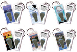 Load image into Gallery viewer, Salt Lake City FootWhere® Souvenir Keychains. 6 Piece Set. Made in USA - FootWhere® Souvenir Shop
