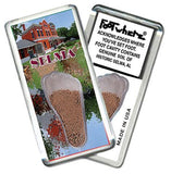 Selma, AL FootWhere® Souvenir Magnet. Made in USA-FootWhere® Souvenirs