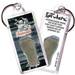 Load image into Gallery viewer, Savannah FootWhere® Souvenir Keychain. Made in USA-FootWhere® Souvenirs
