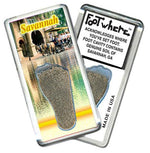 Load image into Gallery viewer, Savannah, GA FootWhere® Souvenir Magnet. Made in USA-FootWhere® Souvenirs
