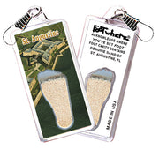 St. Augustine FootWhere® Souvenir Zipper-Pull. 72 pieces / 6 assorted styles.