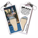 Load image into Gallery viewer, St. Croix FootWhere® Souvenir Zipper-Pulls. 6 Piece Set. Made in USA - FootWhere® Souvenir Shop
