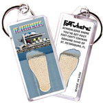 Load image into Gallery viewer, St. Petersburg, FL FootWhere® Souvenir Keychains. 6 Piece Set. Made in USA - FootWhere® Souvenir Shop
