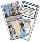 St. Petersburg FootWhere® Souvenir Fridge Magnet. Made in USA-FootWhere® Souvenirs