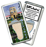 St. Thomas FootWhere® Souvenir Fridge Magnets. 6 Piece Set. Made in USA - FootWhere® Souvenir Shop