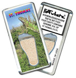 Load image into Gallery viewer, St. Thomas FootWhere® Souvenir Fridge Magnets. 6 Piece Set. Made in USA - FootWhere® Souvenir Shop
