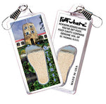 Load image into Gallery viewer, St. Thomas, V.I. FootWhere® Souvenir Zipper-Pull. 72 pieces/6 assorted styles.-FootWhere® Souvenirs
