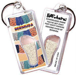 Load image into Gallery viewer, Bermuda FootWhere® Souvenir Keychain. Made in USA-FootWhere® Souvenirs
