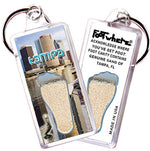 Load image into Gallery viewer, Tampa FootWhere® Souvenir Keychain. 72 pieces/6 assorted styles.
