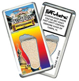 Tampa FootWhere® Souvenir Fridge Magnet. Made in USA-FootWhere® Souvenirs