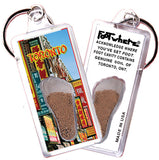 Toronto FootWhere® Souvenir Keychain. 72 pieces/6 assorted styles.