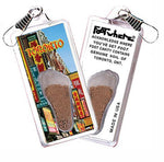 Load image into Gallery viewer, Toronto FootWhere® Souvenir Zipper-Pull. 72 pieces/6 assorted styles.-FootWhere® Souvenirs
