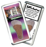 Toronto FootWhere® Souvenir Magnet. Made in USA-FootWhere® Souvenirs