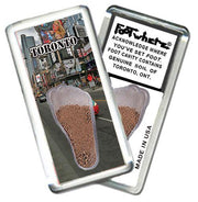 Toronto FootWhere® Souvenir Magnet. Made in USA-FootWhere® Souvenirs