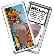 Toronto FootWhere® Souvenir Magnet. 72 pieces/6 assorted styles.-FootWhere® Souvenirs