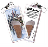 Toronto FootWhere® Souvenir Zipper-Pull. 72 pieces/6 assorted styles.-FootWhere® Souvenirs