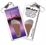 Toronto FootWhere® Souvenir Zipper-Pull. 72 pieces/6 assorted styles.-FootWhere® Souvenirs