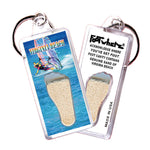 Load image into Gallery viewer, Virginia Beach FootWhere® Souvenir Keychain. 72 pieces/6 assorted styles.
