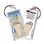Load image into Gallery viewer, Venice Beach FootWhere® Souvenir Key Chain. 72 pieces/6 assorted styles.
