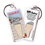 Load image into Gallery viewer, Virginia Beach FootWhere® Souvenir Keychain. 72 pieces/6 assorted styles.
