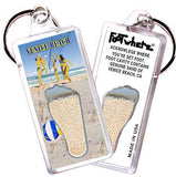 Venice Beach FootWhere® Souvenir Key Chain. Made in USA-FootWhere® Souvenirs