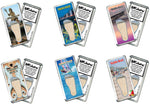 Load image into Gallery viewer, Virginia Beach FootWhere® Souvenir Fridge Magnets. 6 Piece Set. Made in USA - FootWhere® Souvenir Shop
