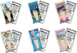 Virginia Beach FootWhere® Souvenir Fridge Magnets. 6 Piece Set. Made in USA - FootWhere® Souvenir Shop