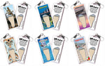 Load image into Gallery viewer, Virginia Beach FootWhere® Souvenir Zipper-Pulls. 6 Piece Set. Made in USA - FootWhere® Souvenir Shop
