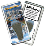 Load image into Gallery viewer, Vancouver, B.C. FootWhere® Souvenir Magnet. 72 pieces/6 assorted styles.
