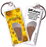 Load image into Gallery viewer, Wichita, KS FootWhere® Souvenir Key Chain. 72 pieces/6 assorted styles.

