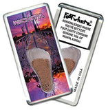 Wichita FootWhere® Souvenir Fridge Magnets. 6 Piece Set. Made in USA - FootWhere® Souvenir Shop