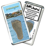 Wilmington, NC FootWhere® Souvenir Magnet. 72 pieces/6 assorted styles.