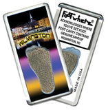 Wilmington FootWhere® Souvenir Fridge Magnets. 6 Piece Set. Made in USA - FootWhere® Souvenir Shop