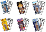 Load image into Gallery viewer, Wichita FootWhere® Souvenir Fridge Magnets. 6 Piece Set. Made in USA - FootWhere® Souvenir Shop
